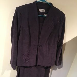 Size 16W moleskin/sueded jacket dress